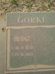 GÖRKE Heinz 1930-1985