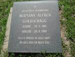GOLDSCHAGG Hermann Alfred 1915-1988