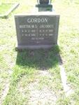 GORDON Jacobus 1909-2002 & Martha M.S. 1914-1988