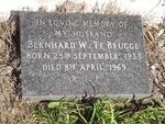 BRUGGE Bernhard W., te 1933-1969