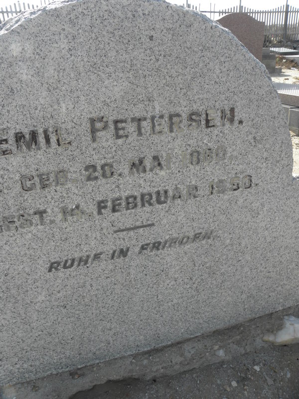 PETERSEN Emil 1860-1950