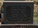 RAS Christiaan David 1943-1980