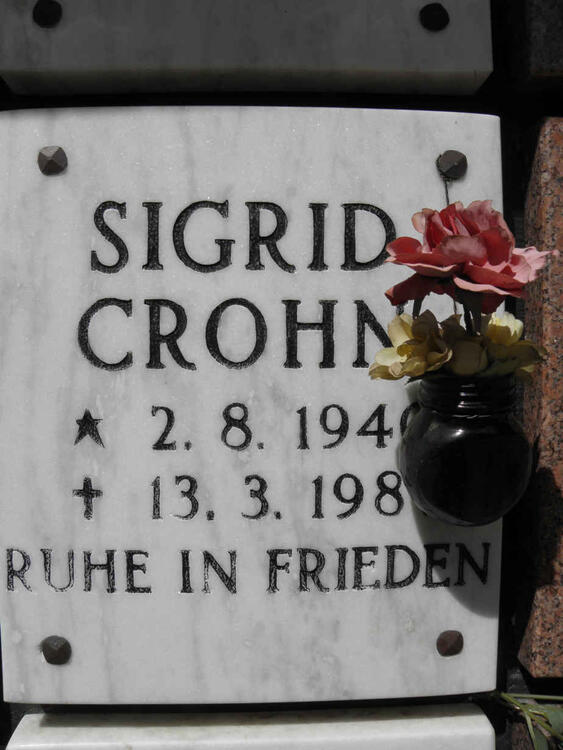 CROHN Sigrid 194?-198?