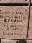 HICKMAN Percival Alfred 1904-1996