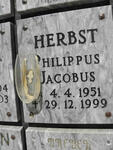 HERBST Philippus Jacobus 1951-1999
