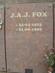 FOX J.A.J. 1925-1999