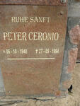 CERONIO Peter 1948-1994