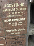 AGOSTINHO Manuel De Oliveira 1929-2007 & Maria Ermelinda 1936-2012