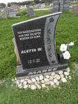 MAREE Aletta W. 1916-2004