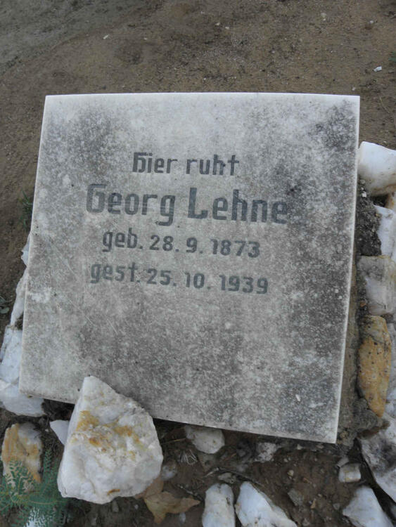 LEHNE Georg 1873-1939