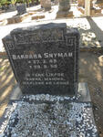 SNYMAN Barbara 1949-1950