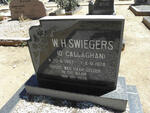 SWIEGERS W.H. nee O' CALLAGHAN 1907-1978