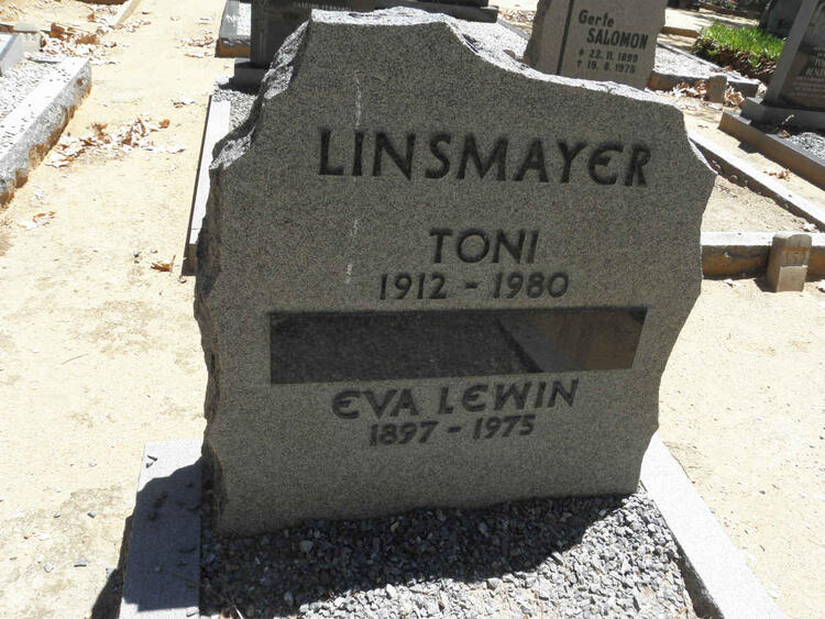 LINSMAYER Toni 1912-1980 :: LINSMAYER Eva Lewin 1897-1975
