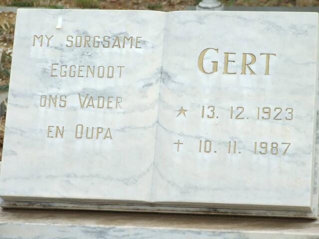 ? Gert 1923-1987