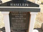 RASELEPE Sinah Mamobane 1946-2001