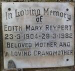 REYPERT Edith Mary 1904-1982