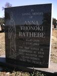 RATHEBE Anna Thonoki 1939-1969