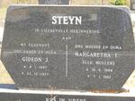 STEYN Gideon J. 1897-1977 & Margaretha E. MULLER 1904-1982