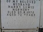 HORNSBY Harry Lewis -1975 & Frances -1993