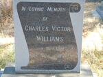 WILLIAMS Charles Victor 1904-1971