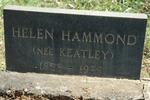 HAMMOND Helen nee KEATLEY 1853-1939