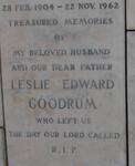 GOODRUM Leslie Edward 1904-1962