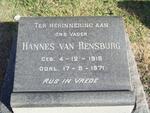 RENSBURG Hannes, van 1915-1971