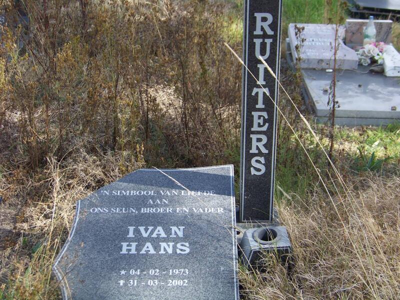 RUITERS Ivan Hans 1973-2002