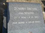 DREYER Zenobia nee VAN NIEKERK 1934-1963