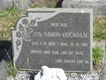 ODENDAAL Jan Simon 1889-1965