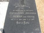 HUMAN Catharina Johanna nee VENTER 1908-1994