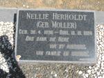 HERHOLDT Nellie nee MOLLER 1896-1984
