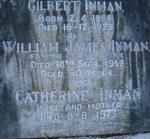 INMAN Gilbert 1906-1923 :: INMAN William James -1959 & Catherine -1973