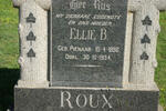 ROUX Ellie B. nee PIENAAR 1898-1954