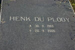 PLOOY Henk, du 1983-2006