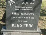 KIRSTEIN Maria Elizabeth 1904-1996