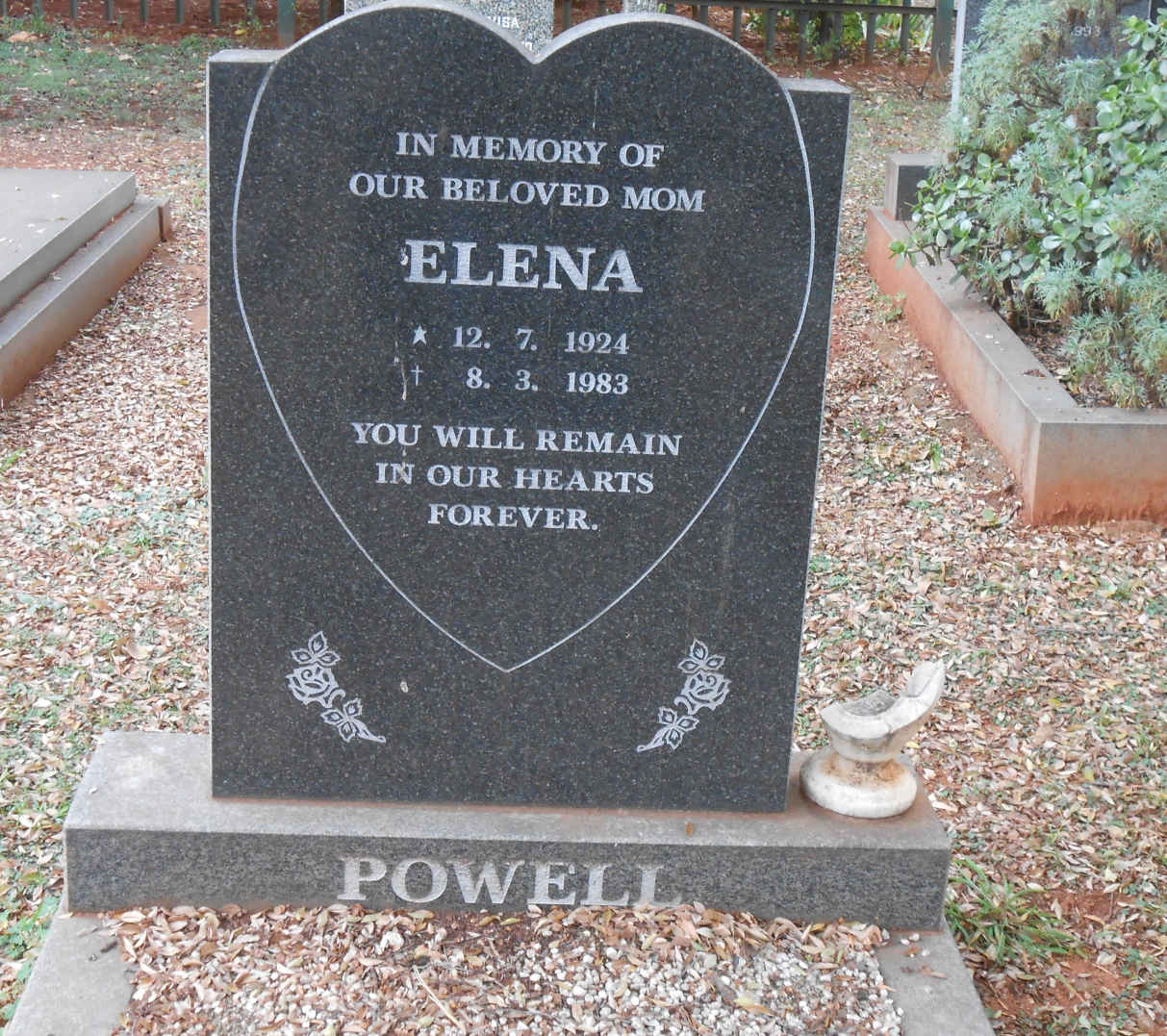 POWELL Elena 1924-1983