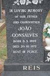 REIS Joao Gonsalves 1899-1972