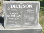 DICKSON Angus Mc Millan 1946-1998
