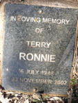 RONNIE Terry 1948-2002