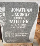 MULLER Jonathan Jacobus 1950-1958