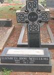 WILLIAMS Elizabeth Anne 1890-1968