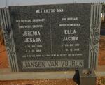 VUUREN Jeremia Jesaja, Jansen van 1908-1996 & Ella Jacoba 1912-1998