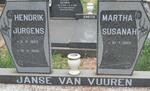 VUUREN Hendrik Jurgens, Janse van 1923-1995 & Martha Susanah 1926-