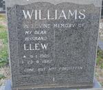 WILLIAMS Llew 1905-1982