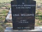 WILLIAMS Lina 1867-1938