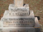 WILLIAMS W.R. -1905