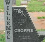 WILLEMSE Choppie 1959-2003
