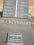 REYNDERS D.P.J. 1914-1977 & A.F. 1919-2008