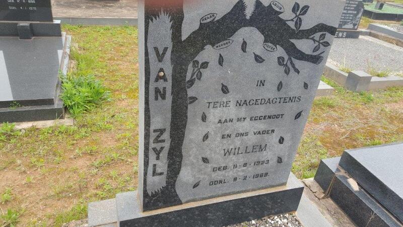 ZYL Willem, van 1923-1969